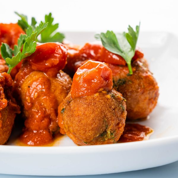 Polpette di nasello alla napoletana - Ittica Brianza