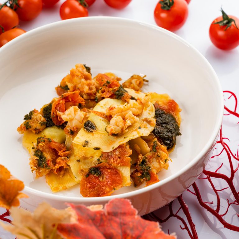 Ravioli di bufala con sugo di scampi - 2 porzioni - Ittica ...